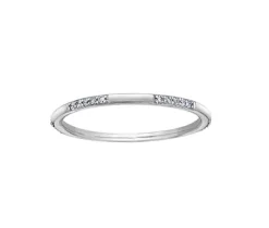 JONC EN OR SERTI DE DIAMANTS