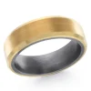 JONC EN TANTALE ET OR 14K