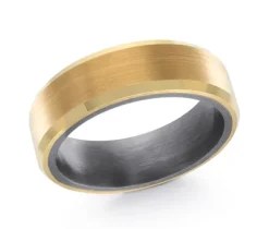 JONC EN TANTALE ET OR 14K