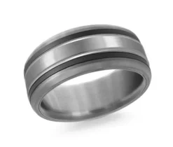 JONC EN TANTALE ET OR 14K