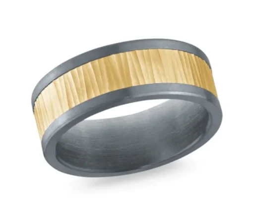 JONC EN TANTALE ET OR 14K