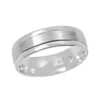 JONC POUR HOMME EN OR 10K CONFORT