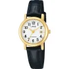 M.D. LORUS METAL DOREE CUIR NOIR