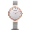 MONTRE BERING ACI 2T ROSE SAP.MESH CRIST