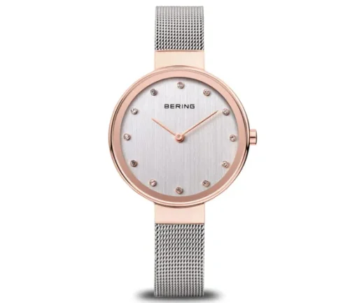 MONTRE BERING ACI 2T ROSE SAP.MESH CRIST