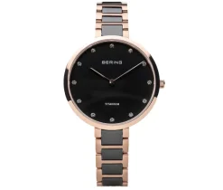 MONTRE BERING TITANE/PVD CRISTAUX SAPHIR