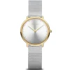 MONTRE BERING ULTRA SLIM POUR DAME EN ACIER/PVD OR