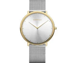 MONTRE BERING ULTRASLIM EN ACIER/PVD OR 2 TONS