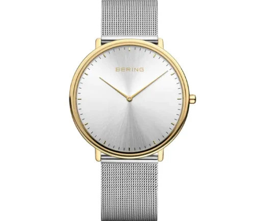 MONTRE BERING ULTRASLIM EN ACIER/PVD OR 2 TONS