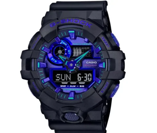 MONTRE CASIO ANALOGIQUE/NUMÉRIQUE EN RÉSINE