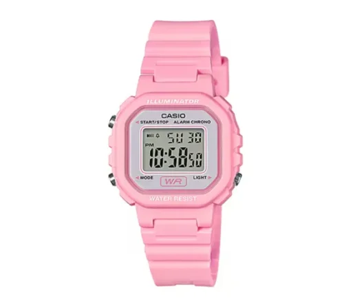 MONTRE CASIO NUMÉRIQUE EN RÉSINE ROSE