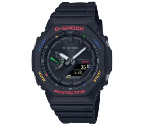 MONTRE CASIO SOLAIRE ANALOGIQUE/NUMÉRIQUE EN RÉSINE