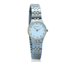 MONTRE DAME SAMUEL BOUKI EN ACIER/PVD OR 2 TONS