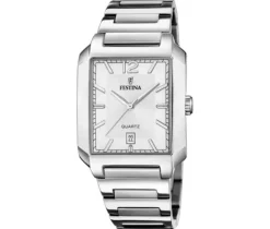 MONTRE FESTINA CARRÉE EN ACIER
