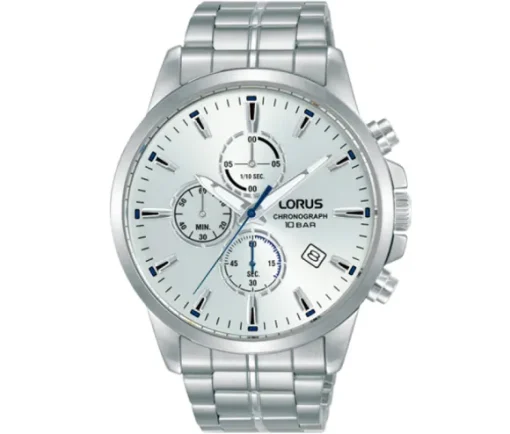 MONTRE LORUS EN ACIER AU QUARTZ CHRONOGRAPHE