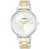 MONTRE LORUS POUR DAME EN ACIER/PVD OR 2 TONS