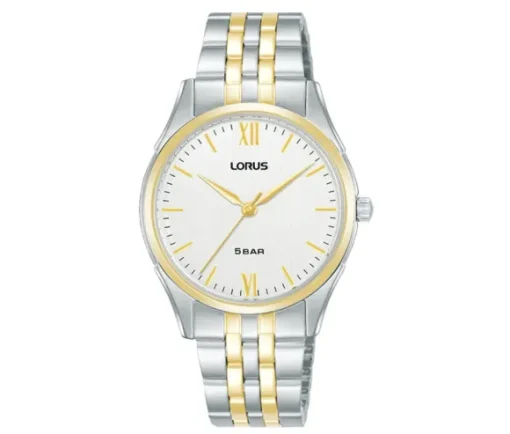 MONTRE LORUS POUR DAME EN ACIER/PVD OR 2 TONS