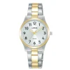 MONTRE LORUS POUR DAME EN ACIER/PVD OR 2 TONS