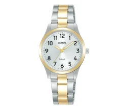 MONTRE LORUS POUR DAME EN ACIER/PVD OR 2 TONS