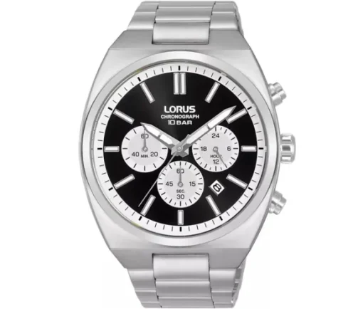 MONTRE LORUS POUR HOMME CHRONOGRAPHE EN ACIER