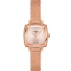 MONTRE LOVELY ACI/PVD ROSE SAP.12=0,02 D