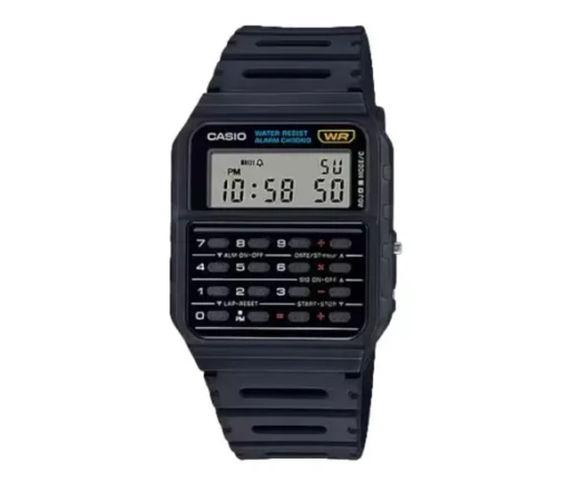 MONTRE NUMÉRIQUE/CALCULATRICE CASIO EN RÉSINE
