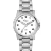 MONTRE ORLEAN ACIER FOND BLANC