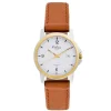 MONTRE ORLEAN POUR HOMME EN ACIER/PVD OR 2 TONS