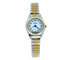 MONTRE POUR DAME ASPEN EN ACIER/PVD OR 2 TONS