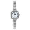 MONTRE POUR DAME ASPEN EN ACIER CARRÉ