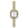 MONTRE POUR DAME ASPEN EN ACIER CARRÉ
