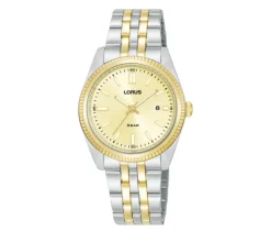 MONTRE POUR DAME LORUS EN ACIER/PVD OR 2 TONS