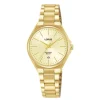 MONTRE POUR DAME LORUS EN ACIER/PVD OR