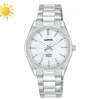 MONTRE POUR DAME LORUS SOLAIRE EN ACIER