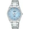 MONTRE POUR DAME LORUS SOLAIRE EN ACIER