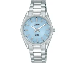 MONTRE POUR DAME LORUS SOLAIRE EN ACIER