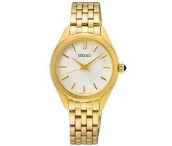 MONTRE POUR DAME SEIKO CLASSIQUE EN ACIER/PVD OR