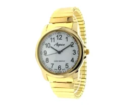 MONTRE POUR HOMME ASPEN EN ACIER/PVD OR