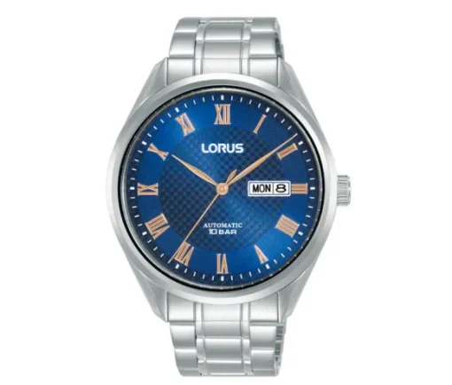 MONTRE POUR HOMME LORUS EN ACIER À MOUVEMENT AUTOMATIQUE