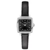 MONTRE TISSOT LOVELY EN ACIER AVEC BRACELET DE CUIR