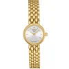 MONTRE TISSOT LOVELY POUR DAME EN ACIER/PVD OR AVEC GLACE SAPHIR