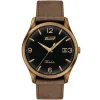 MONTRE TISSOT VISODATE AVEC BRACELET DE CUIR