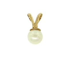 PEND. 14K PERLE CULT. 4-4.5MM