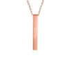 PENDENTIF BAR EN ACIER PERSONNALISABLE