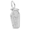 PENDENTIF CERCUEIL/SQUELETTE EN ARGENT QUI SpiOUVRE