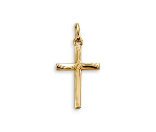 PENDENTIF CROIX EN OR