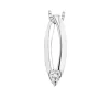 PENDENTIF EN OR BLANC SERTI DpiUN DIAMANT