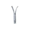 PENDENTIF EN OR 14K BLANC SERTI DE DIAMANTS