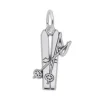 PENDENTIF PAIRE DE SKIS EN ARGENT OU EN OR