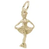 PENDENTIF PATINEUSE EN ARGENT OU EN OR